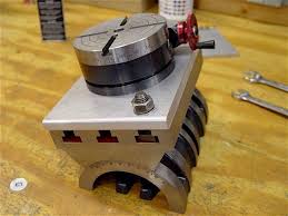 Rotary Table Tilt Table Adaptor By Alan Pinkus Homemade Rotary Table Tilt Table Adaptor Constructed From Aluminum Pl Tilt Table Metal Working Metal Projects