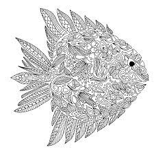 Dit ontwerp vertegenwoordigt mandala, een geestelijke symbool in het. Leuk Voor Kids Vis Gratis Kleurplaten Kleurplaten Voor Volwassenen Abstracte Kleurplaten