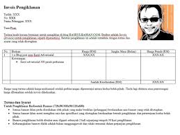 Menurut kamus besar bahasa indonesia atau kbbi. Contoh Invoice Tuntutan Bayaran Xmast 4