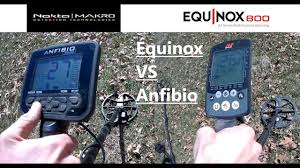 Ideal for the hearing impaired users as well as for detection underwater. Minelab Equinox 800 Vs Nokta Anfibio Multi With Live Digs Youtube