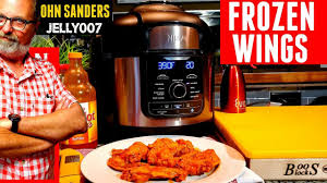 #ad cosori brand gifted me this pressure cooker in exchange for an honest review. How To Cook Chicken Wings From Frozen Ninja Foodi Deluxe 8qt Pressure Cooker Buffalo Lemon Pepper Youtube