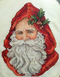 You'll have hours and hours of enjoyment and the end. Santa Cross Stitch M Le Cross Stitch Patterns Christmas Santa Cross Stitch Cross Stitch Christmas Stockings