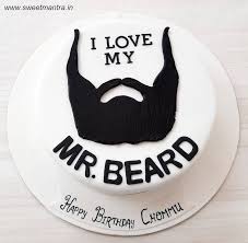 Personalized Simple Birthday Cake For Boyfriend Beard Theme Customized Designer Fondant Cake For Boyfriend S Birthday At Pune Freunde Kuchen Lustige Geburtstagskuchen Geburtstagskuchen Fur Manner