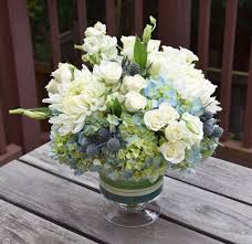 Order and send flowers to appleton, wisconsin today. Flower Arrangement With Hydrangeas Spray Roses Mums Delphinium And Thistle Fresh Flowers Arrangements Flower Arrangements Floral Centerpieces