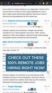 These 100 Remote Jobs Were Just Posted At Flexjobs Com Video In 2021 Career Advice Starting A New Job Remote Jobs