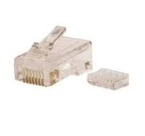 Gardner Bender Modular Plug Connector, RJ-45, 50 Pack