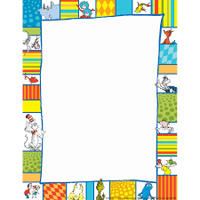 Rectangular black floral boarder, borders and frames frames, design, border. Dr Seuss Border Clipartion Com