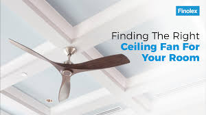 Visit our residential ceiling fans website; Finding The Right Ceiling Fan For Your Room
