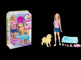 Barbie Ve Doguran Kopegi Barbie Newborn Pups Set And Doll