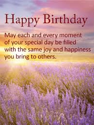 Birthday Wishes For A Beautiful Lady Friend Lavender Happy Birthday Wishes Card Birthday Greeting Cards By Davia Happy Birthday Wishes Cards Birthday Wishes Cards Birthday Verses