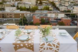 My dinner parties weren't getting the, wow! Rooftop Dinner Party