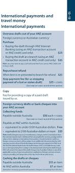 Charges, currency conversion fees and commissions. Anz Personal Banking General Fees And Charges Pdf Free Download