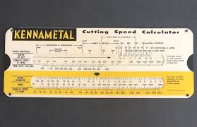 Kennametal Cutting Speed Calculator Metal Cutting Decimal