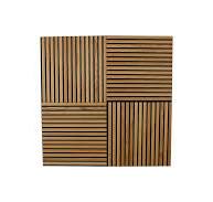 Museliving - akustik panel - Olieret Eg - 4 stk pakke (600x600)