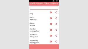 Free online translation from english to malay of the words, phrases, and sentences. Get English To Malay Offline Dictionary Translator Microsoft Store