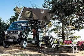 ジムニー エブリイ カスタムの匠が作る 車内が広くてアウトドア顔 でミニマムなオーバーランダー仕様 車中泊 カスタム エブリィ ジムニー 車 中泊 カディス