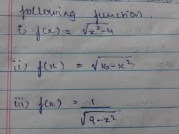 Find The Domain And Range Of The Following Function Brainly In