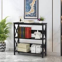 Nathan james 41402 amalia round marble bistro dining table with legs in tan wood finish and faux white carrara marble table. Kings Brand Console Table Wayfair