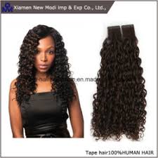 Virgin human hair kinky curly hair bundles with lots of luscious tight ringlet corkscrews curls! China Best Quantity Human Hair Curly Tape Hair Extension China Best Quality Tape Extensions And Best Tape In Hair Extensions Price