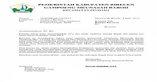 Contoh Surat Audiensi Ke Bupati Ilmusosial Id