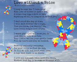 Love Without A Voice The Little Puddins Blog Autism Mom Quotes Autism Quotes Autism Poems