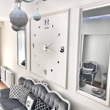 Grosse Wand Uhr Fur Modernes Wohnzimmer Wanduhren Wohnzimmer Wohnzimmeruhren Wohnzimmer Modern