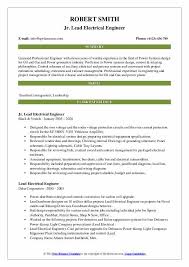 Substations (protection relays maintenance, installation, testing, troubleshooting and commissioning). Lead Electrical Engineer Resume Samples Qwikresume