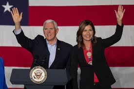 Khrist lynn arnold noem is born 30 november 1971 is a according to june 1, 2010 rasmussen poll, led noem herseth sandlin election polling with a 53,41. How Kristi Noem Mt Rushmore And Trump Fueled Speculation About Pence S Job The New York Times