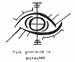 Skate Witches — “This grimoire is protected” sigil for anonymous...