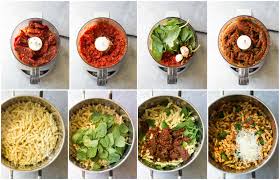 Cut up chicken into bite size pieces. 20 Minute Sun Dried Tomato Pasta With Spinach Video Little Broken