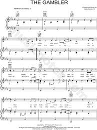 Learn to play guitar by chord / tabs using chord diagrams, transpose the key, watch video lessons and much more. Kenny Rogers The Gambler Sheet Music In Eb Major Transposable Download Print Ukulele Chords Songs Sheet Music Music