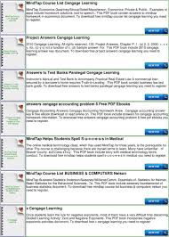 Cengage Mindtap Answers Pdf Free Download