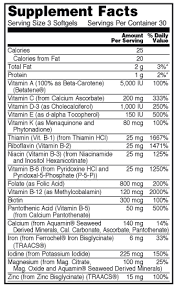 Examine the following nutrition labels and answer the questions. Fda Nutrition Label Template Insymbio