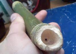 Insert the narrow end of the metal tip into the hollow shaft of the pen. How To Make A Weed Pipe In 6 Ways