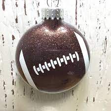 4.9 out of 5 stars 47. Personalized Football Ornament Live To Play By Maddashcreations Christmas Glitter Ornaments Vinyl Christmas Ornaments Vinyl Ornaments