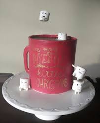 Christmas Mug Cake With Marshmallow Friends Celebration Cakes Cake Christmas Mugs
