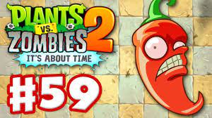 Plants vs. Zombies 2: It's About Time - Gameplay Walkthrough Part 59 -  Jalapeño (iOS) - YouTube