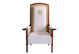 Vatican Picks Pinay S Design For Pope S Chairs Chair Church Furniture Design
