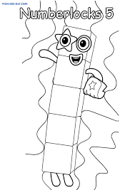 Numberblocks coloring pages for kids. Numberblocks Coloring Pages Printable Coloring Pages For Kids