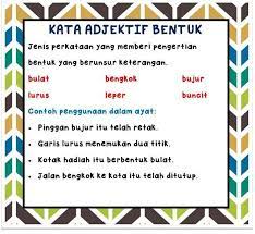 As a foreigner live in malaysia for many years, i understand what the foreigner need and what need to overcome in learning bahasa malaysia. Kata Sifat Adjektif I Nota Bahasa Malaysia Learning Education Event