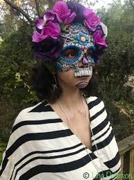 Let Me Adjust My Crown And Get My Day Started Mask Pin By Lina Peterson On Masks Day Of The Dead Mask Day Of The Dead Sugar Skull Design