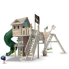 Wickey Neverland Baumhaus Spielturm Spielhaus Kletterturm Stelzenhaus Rutsche Baumhaus Spielturm Kletterturm