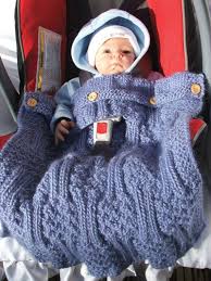 Bulky Take Along Covers Car Seat Blanket Baby Car Seat Blanket Baby Knitting