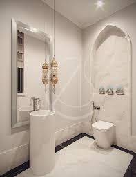Family Villa Contemporary Arabic Interior Design Riyadh Saudi Arabia Cas Bathroom Design Luxury Washroom Design Toilet Design
