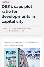 The terms can also refer to limits imposed on such a ratio through zoning. Dbkl 2020 Caps Plot Dr Victor Gan æˆ¿åœ°äº§ä»·å€¼æ³• Propertydoctor Facebook