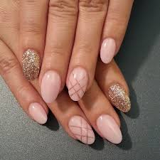 Ovalnails Trendy Nails Pink Nails Gold Nails