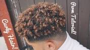 Loose Perm Hair Men