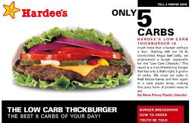 Hardees Low Carb Burger Proof You Can Eat Better Anywhere