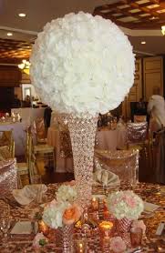 Rose gold centerpieces for weddings. Rose Gold Wedding Centerpiece Gold Wedding Centerpieces Rose Gold Centerpiece Bling Wedding Centerpieces