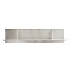 Durable and suitable for many different applications. Frama Rivet Shelf L Aluminium Finnish Design Shop